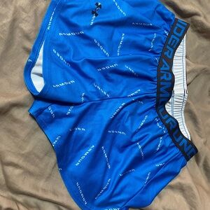 Under Armour Women's Blue Athletic Shorts
